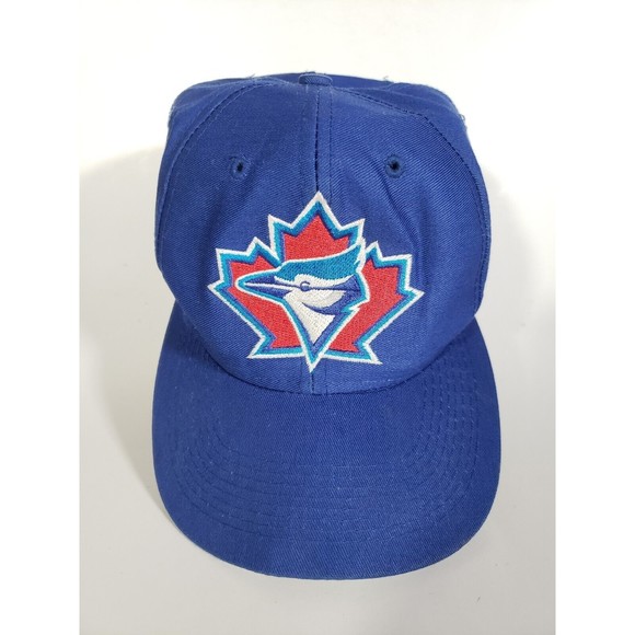 Vintage Toronto Blue Jays Logo 7 Embroidered Youth Baseball Cap Snap Back Hat - Picture 1 of 6